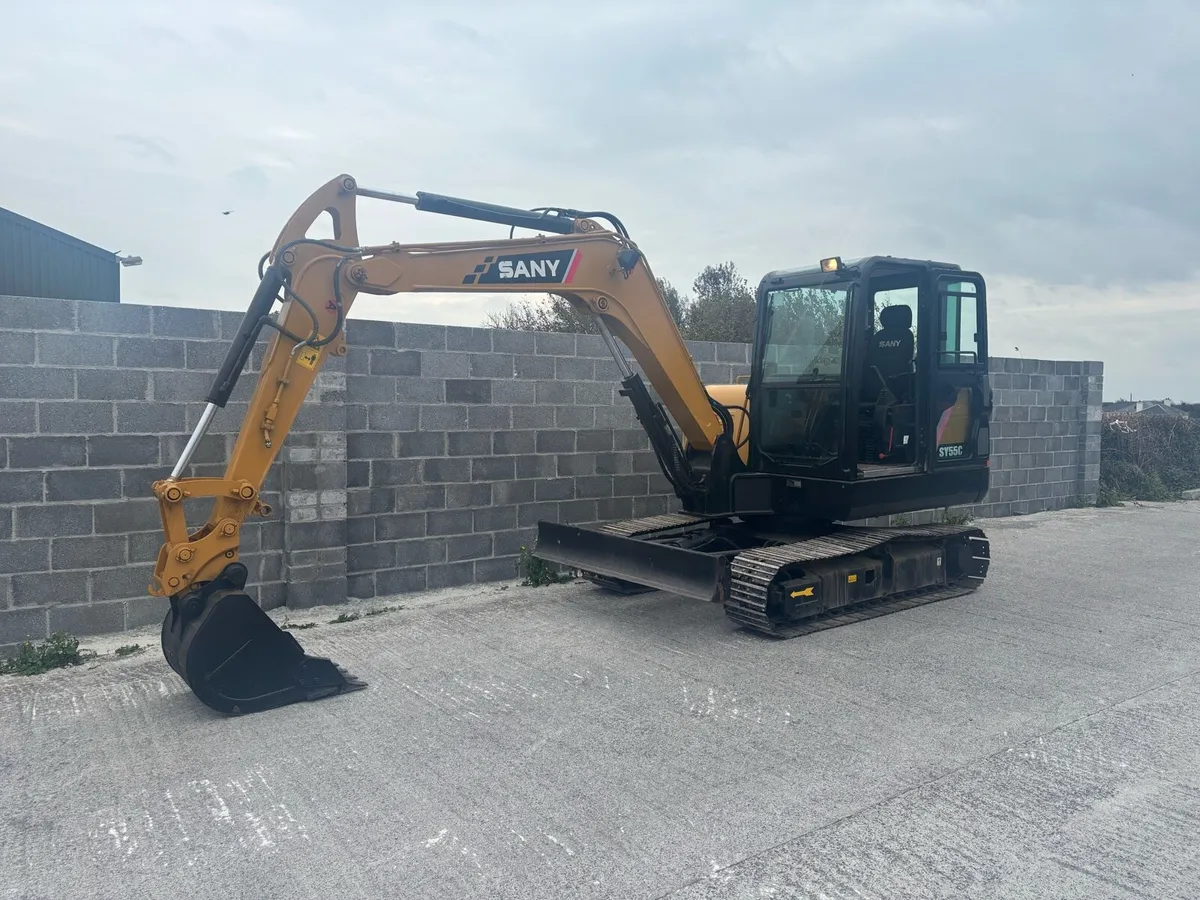 2018 sany 5.5 ton digger for sale €19.000 - Image 1