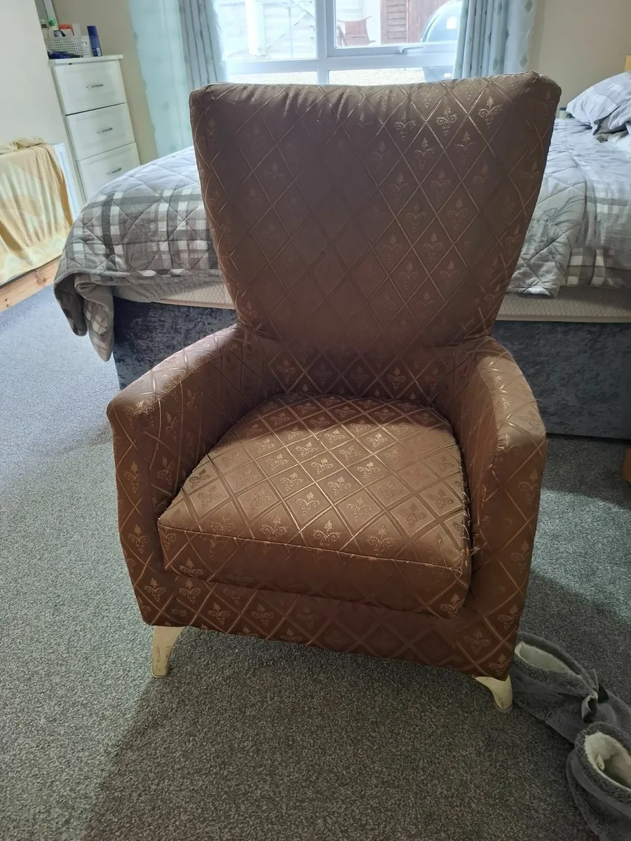 High Back Arm Chair (Baroque inspired) - Image 4