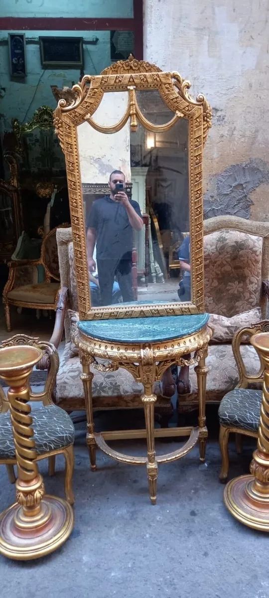 Antique and old console tables - Image 3