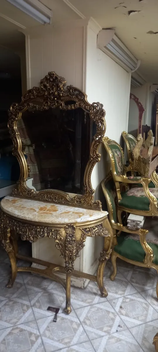 Antique and old console tables - Image 4