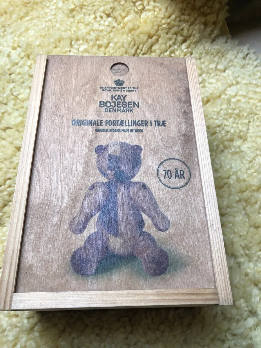 Wooden teddy bear - Image 3
