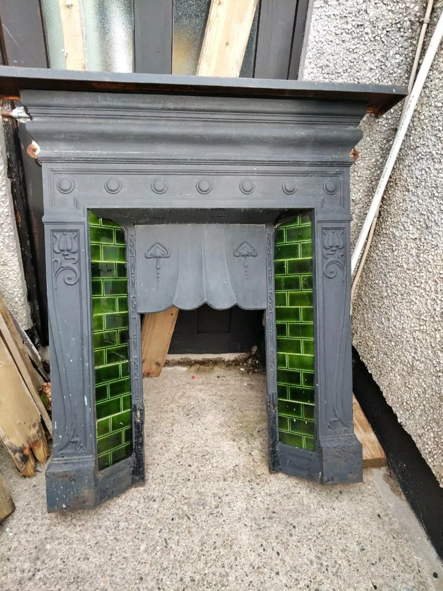 Cast iron fireplace - Image 2