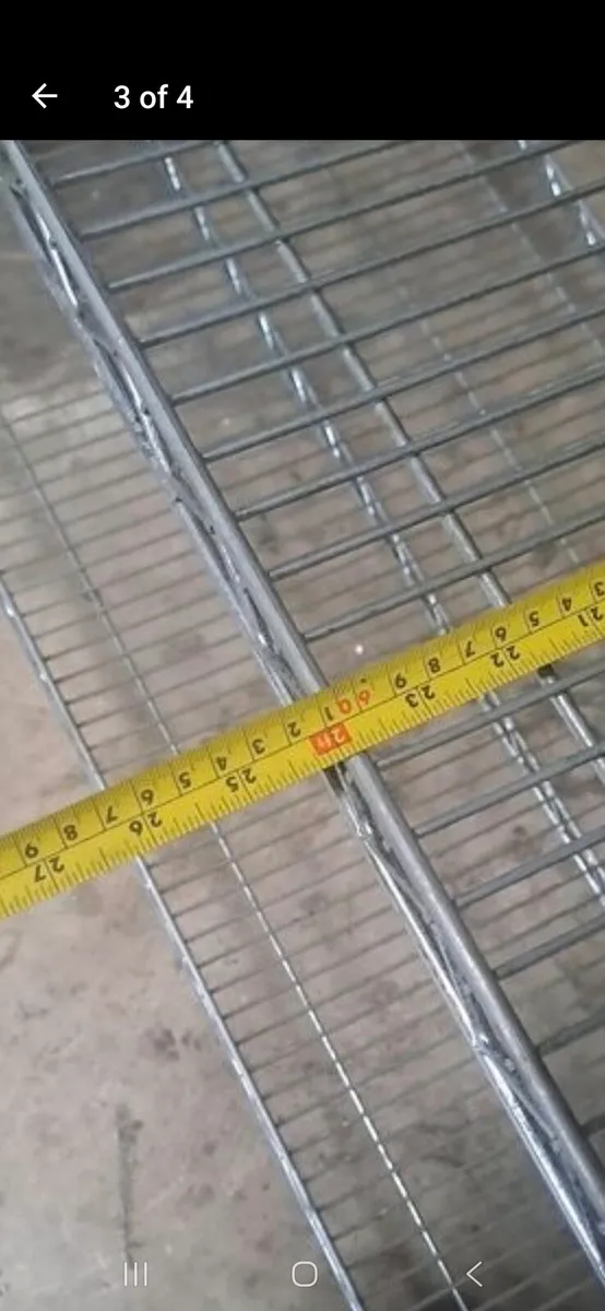 Shelf Wire Trolley on Wheels - Image 3