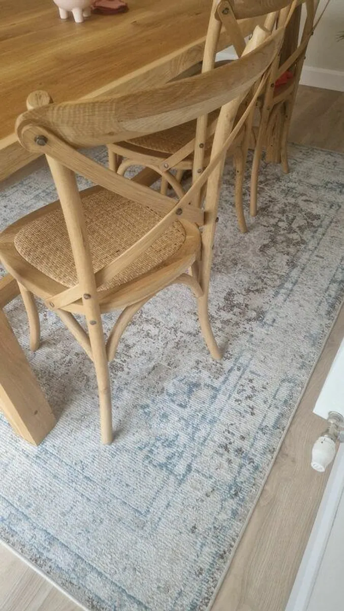 Kitchen dinning table,  bench and chairs - Image 2