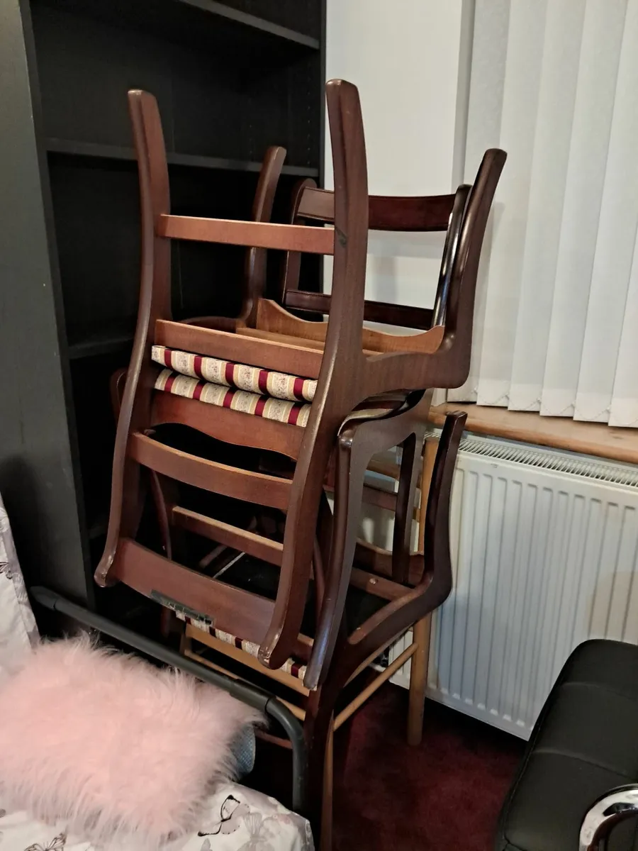 Table & 4 Chairs High Class TVS Water SHOWER Pumps - Image 2