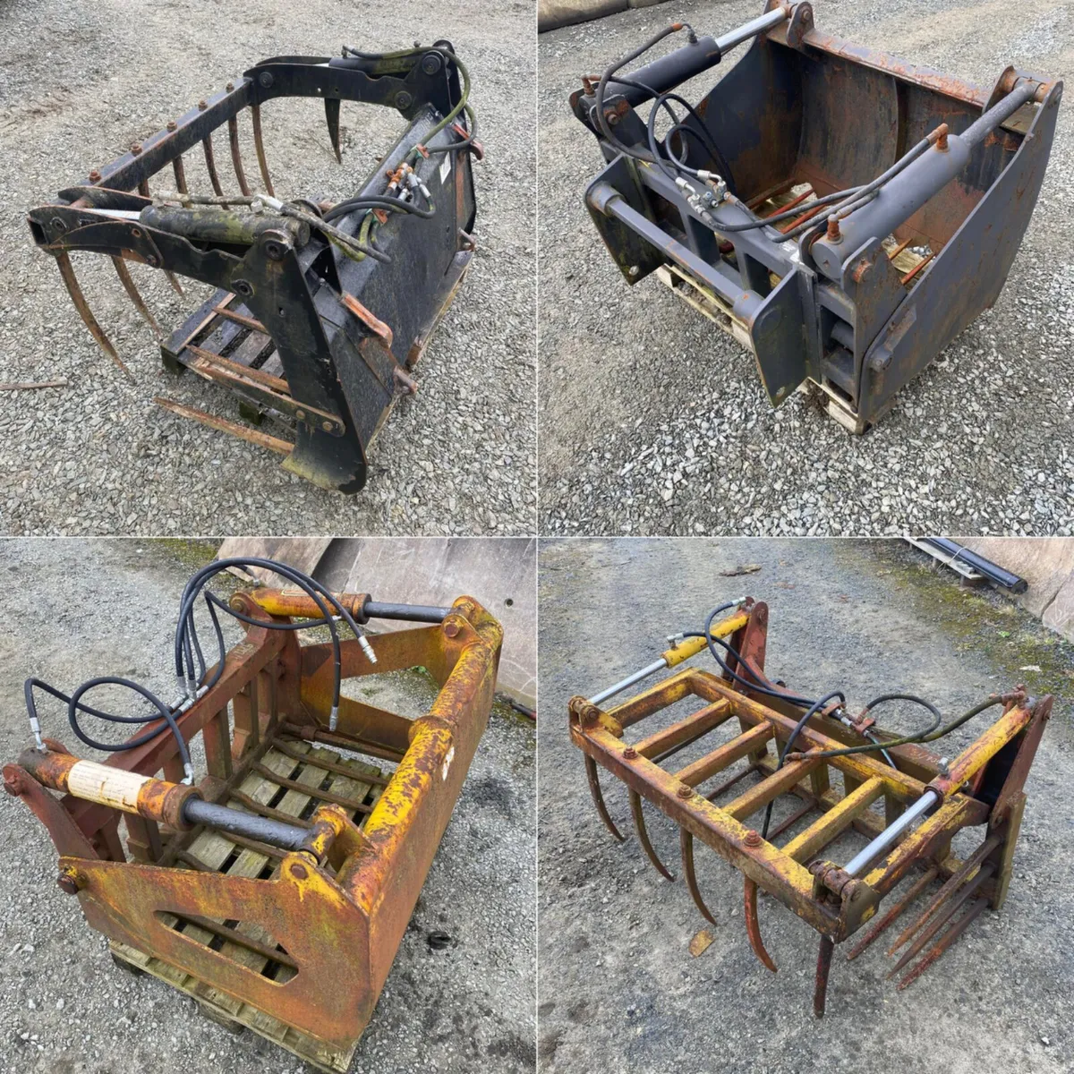 Used Shear & Tine Grabs For Sale - Image 1