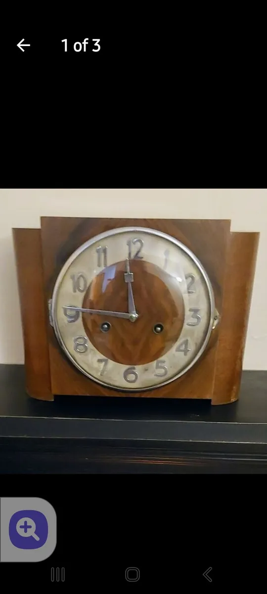 Art Deco Mantel Clock - Image 2