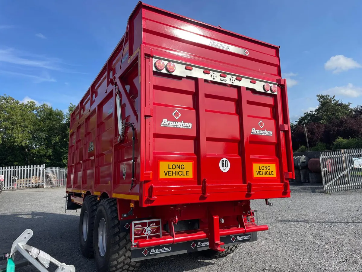 Broughan 22ft Grain & Silage Trailer Collect Today - Image 4