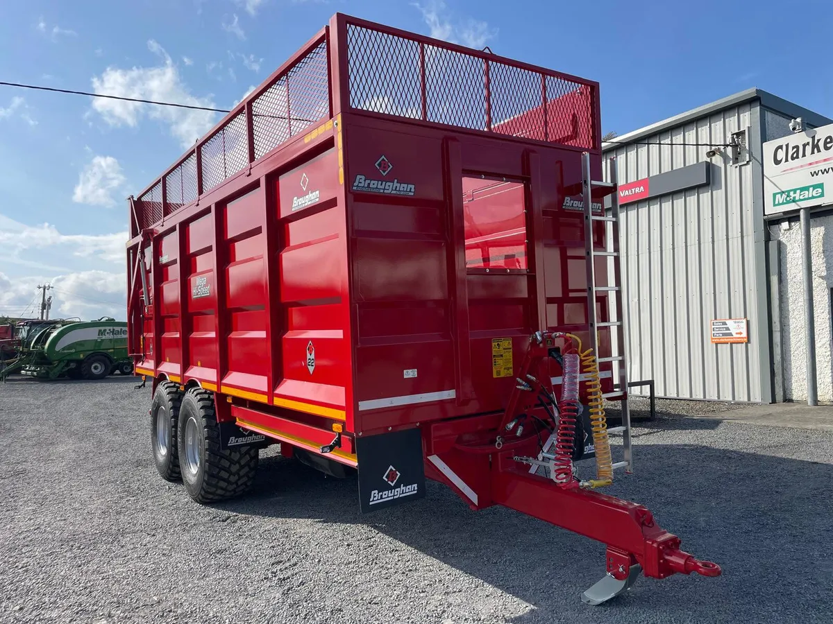 Broughan 22ft Grain & Silage Trailer Collect Today - Image 1