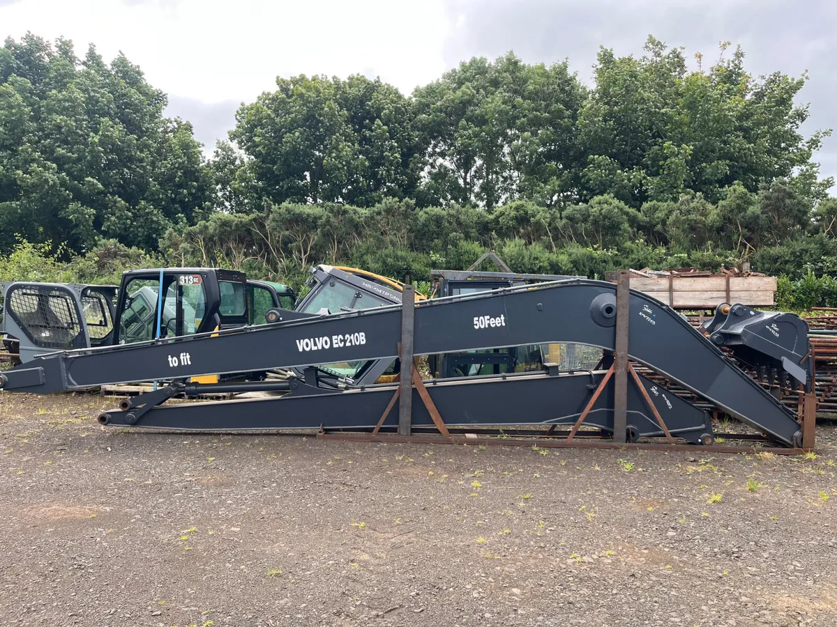 50 Ft Long Reach Arm for Volvo EC210 - MULLANS - Image 1
