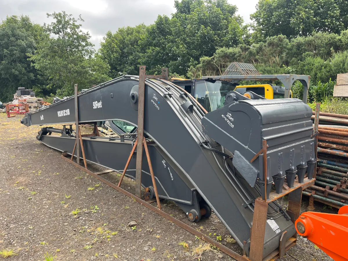 50 Ft Long Reach Arm for Volvo EC210 - MULLANS - Image 2