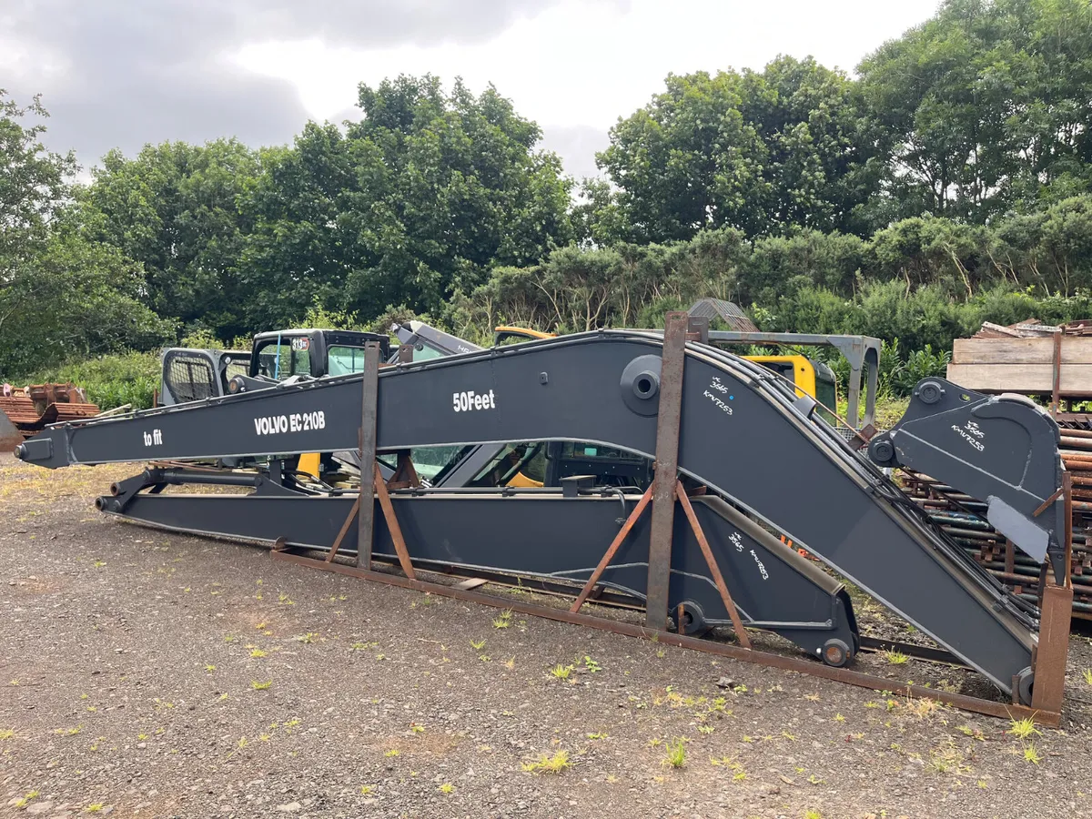 50 Ft Long Reach Arm for Volvo EC210 - MULLANS - Image 3