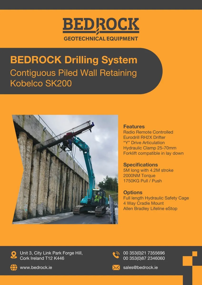 BEDROCK Drilling Equipment - Image 2