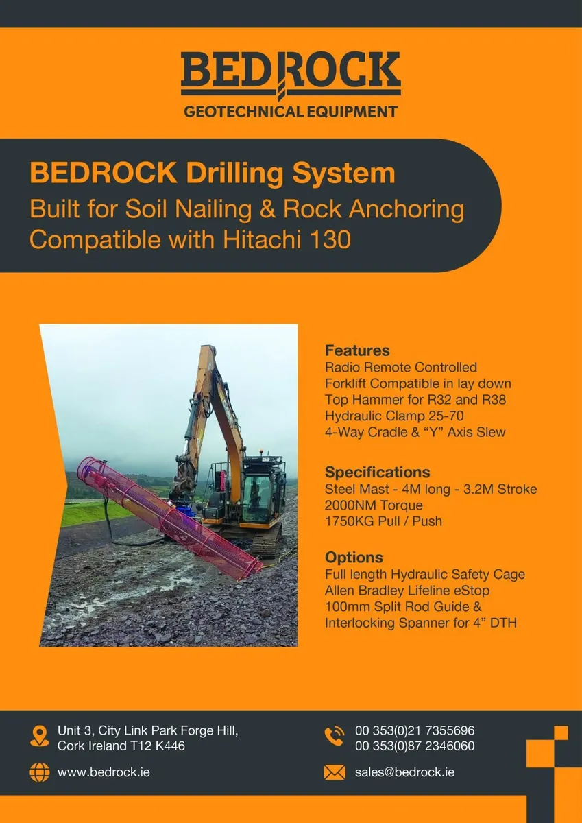 BEDROCK Drilling Equipment - Image 1