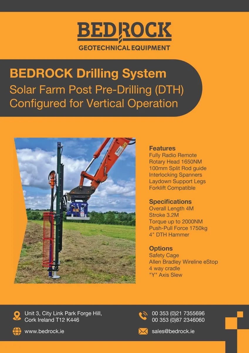 BEDROCK Drilling Equipment - Image 3