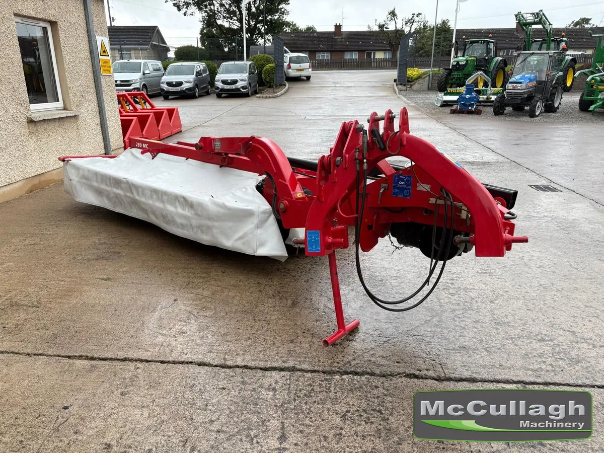 Used Lely 280 9ft Mounted Mower Conditioner - Image 2