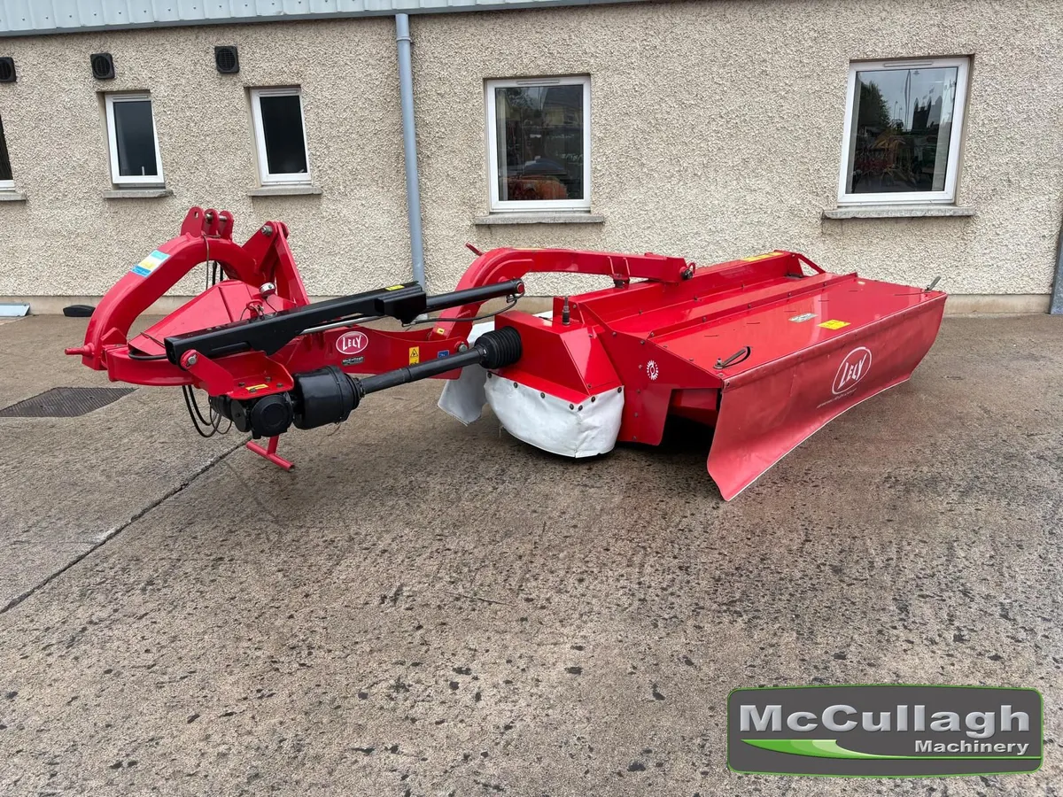 Used Lely 280 9ft Mounted Mower Conditioner - Image 1