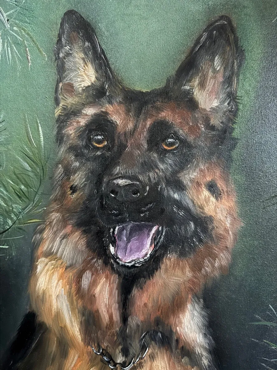 Oil painting dog pet - Image 3