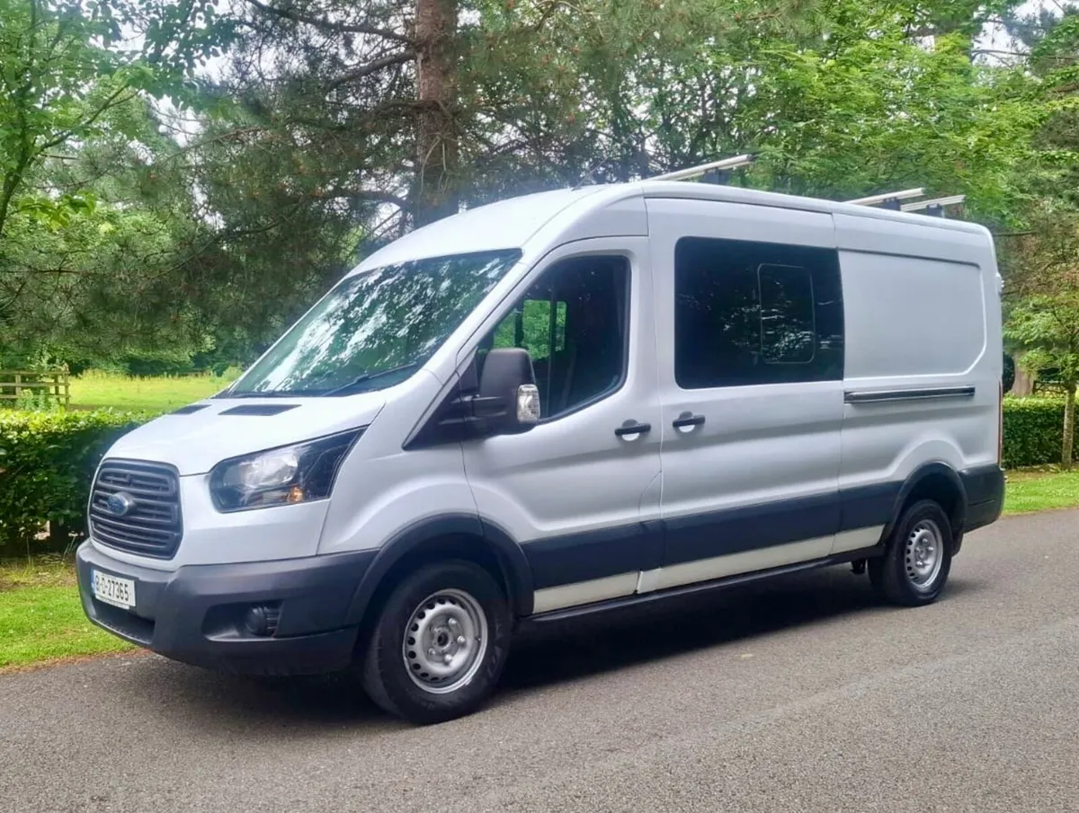 Ford Transit 2018 CREW CAB  New Engine Fitted - Image 1
