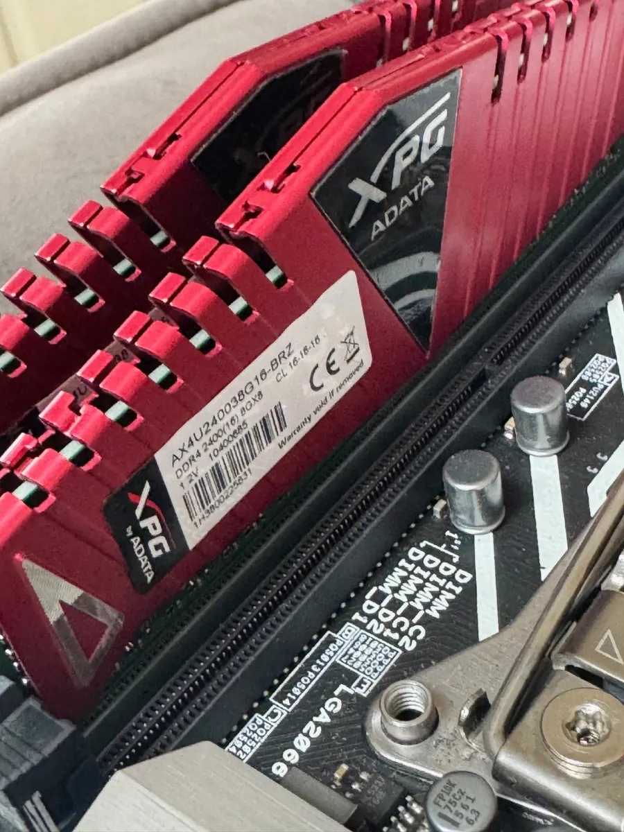 Motherboard, Ram and CPU - Image 4