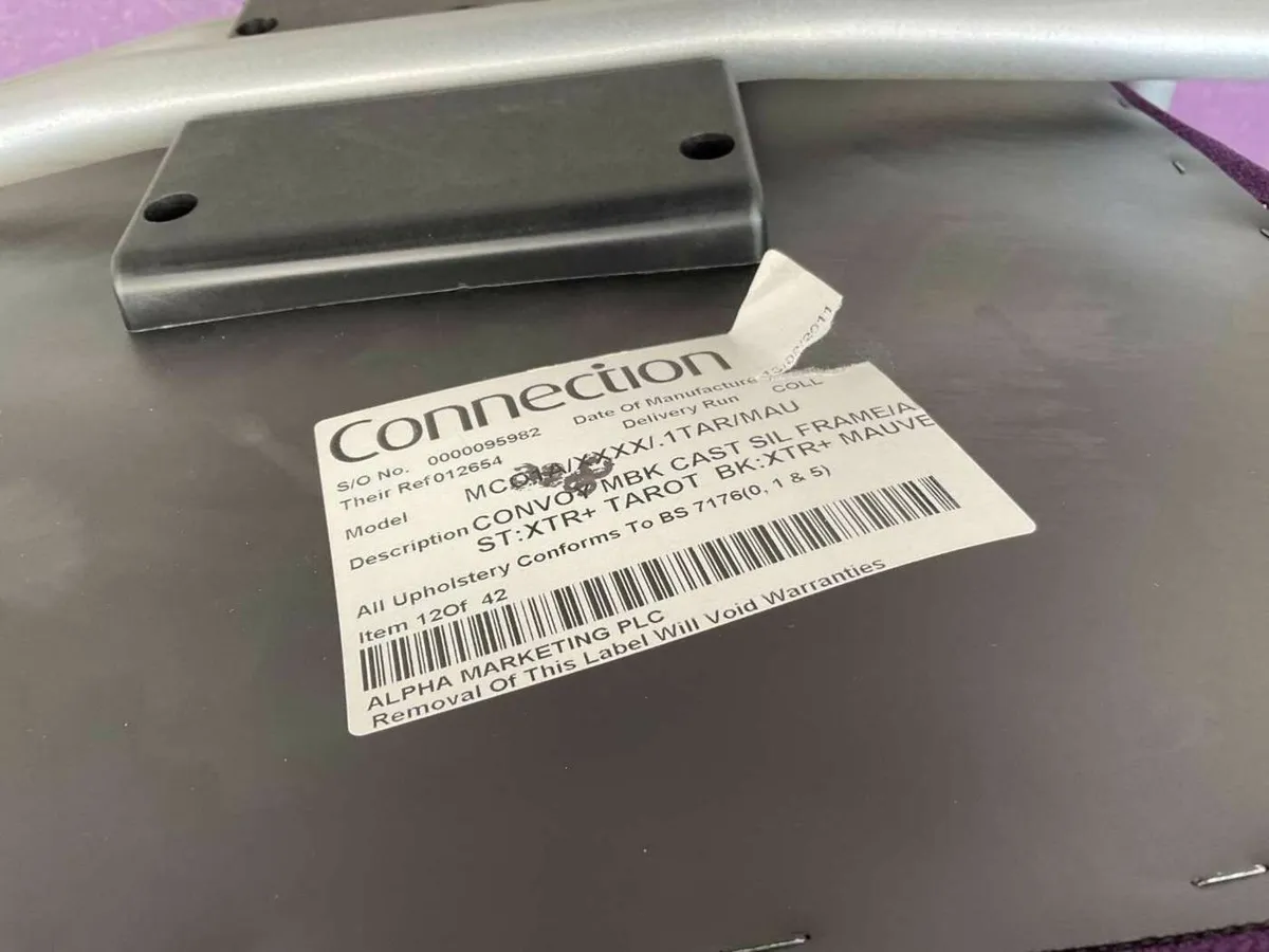 Connection stacking, folding meeting chairs - Image 2