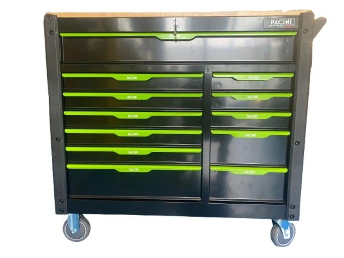 PACINI 12 Drawer Tool Chest On ( Without Tools) - Image 1