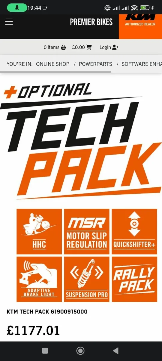 KTM 1290 super adventure s TECH PACK low mileage - Image 3