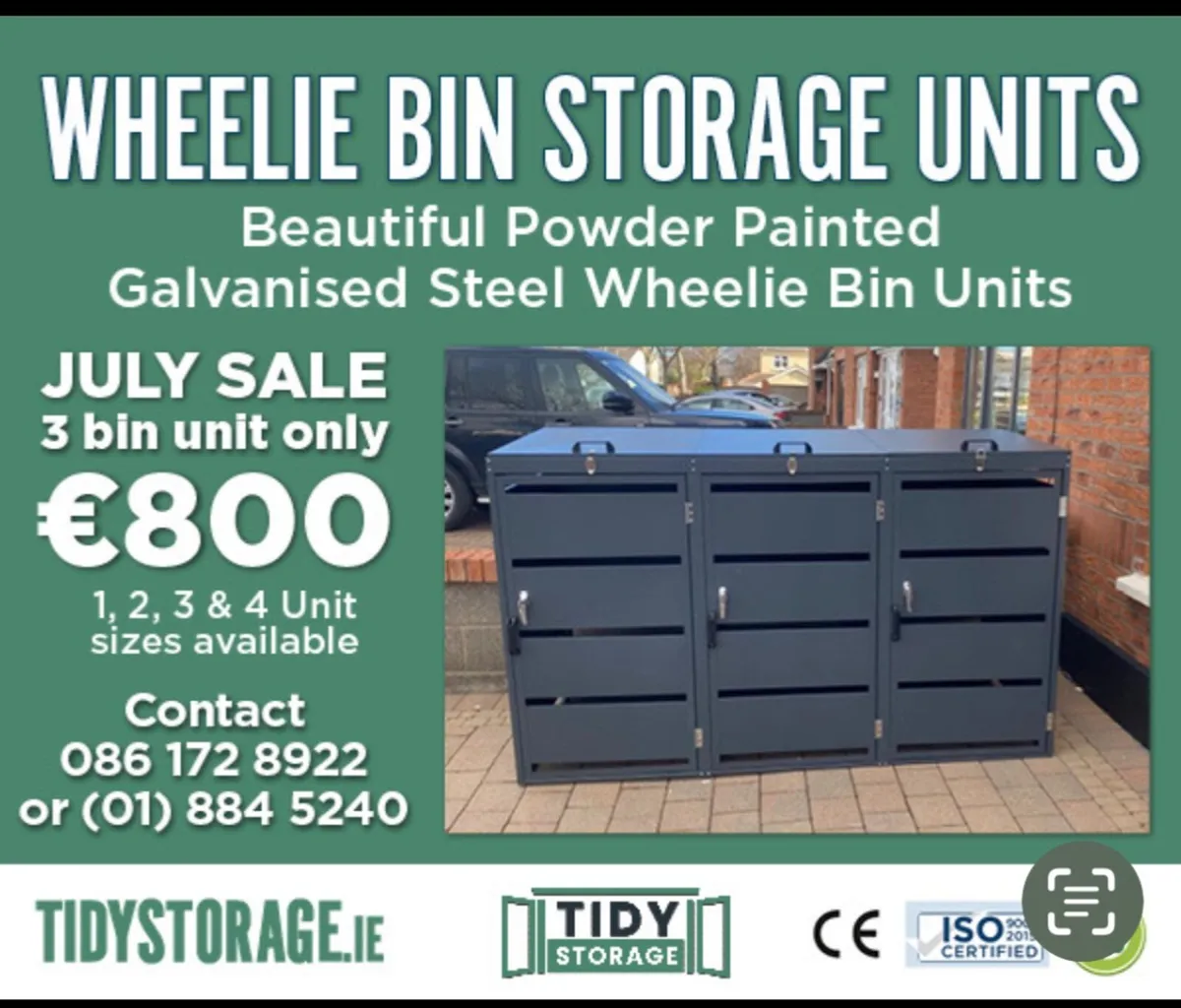 Wheelie bin storage - Image 1
