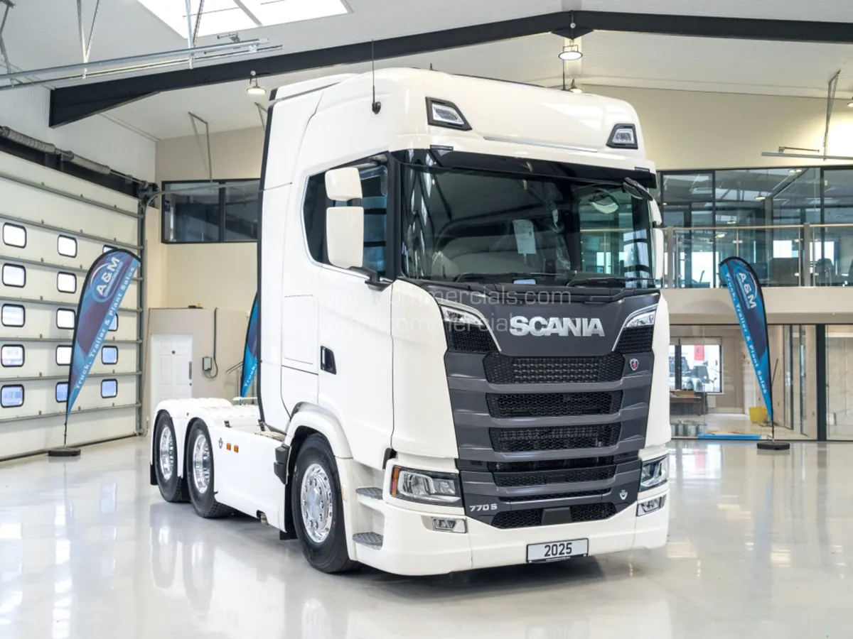 2025 SCANIA 770S V8 HIGHLINE 6X2 TWIN TAG - Image 1