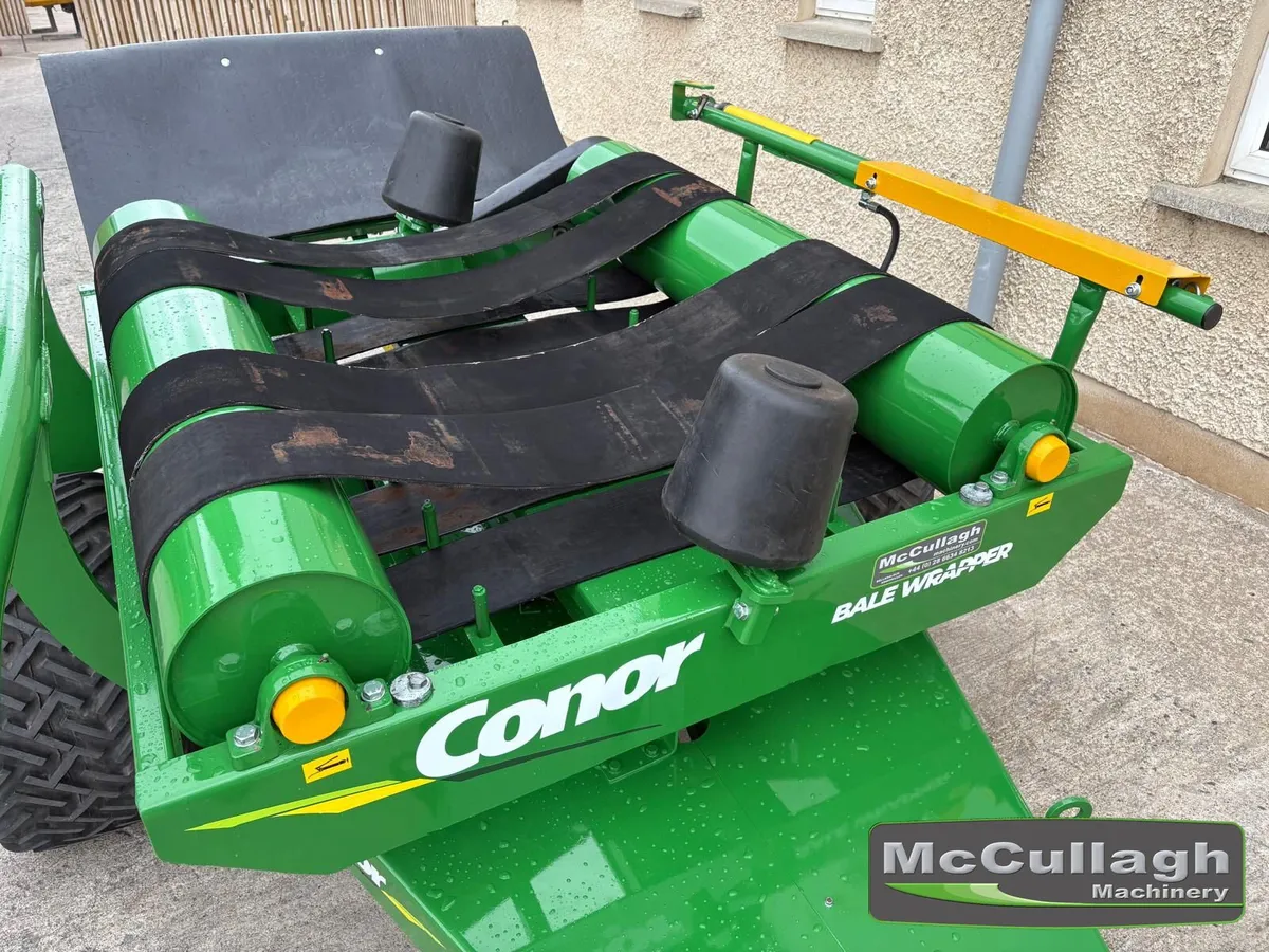Used Conor 9700E Round Bale Wrapper - Image 2