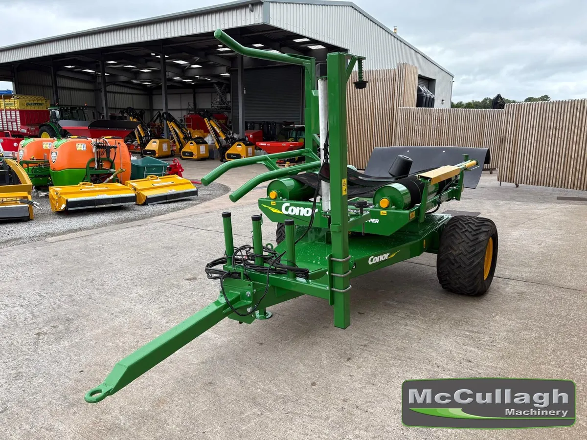 Used Conor 9700E Round Bale Wrapper - Image 3