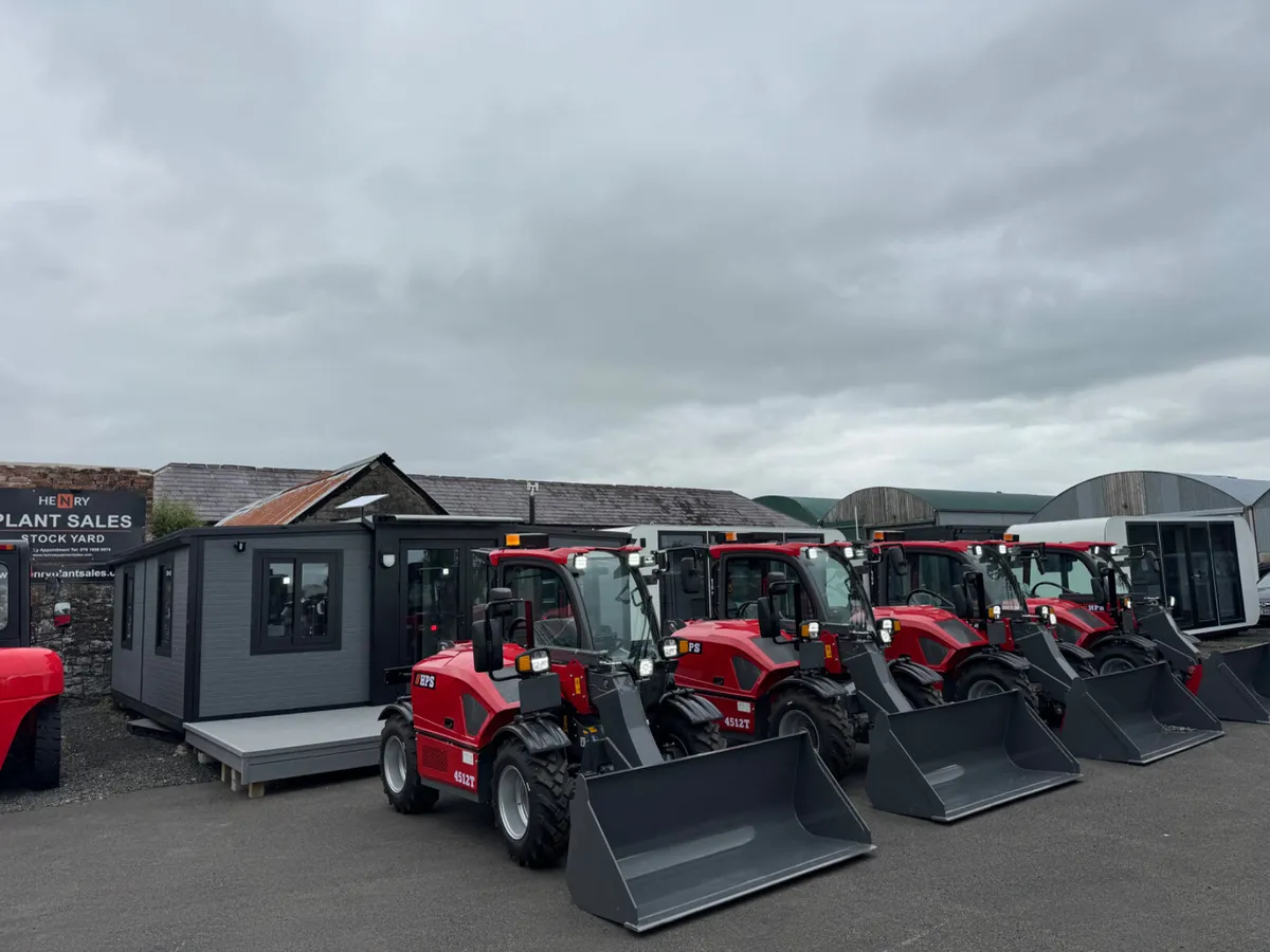 New 2025 HPS 4512T Mini Telehandler - Image 3