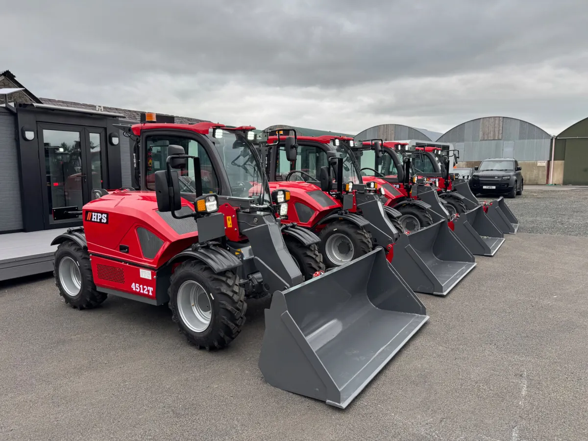 New 2025 HPS 4512T Mini Telehandler - Image 4