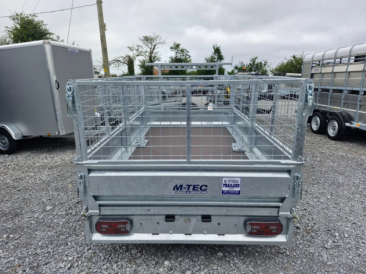 M-TEC  10' x 5'6"  DROPSIDES  TRAILER - Image 3