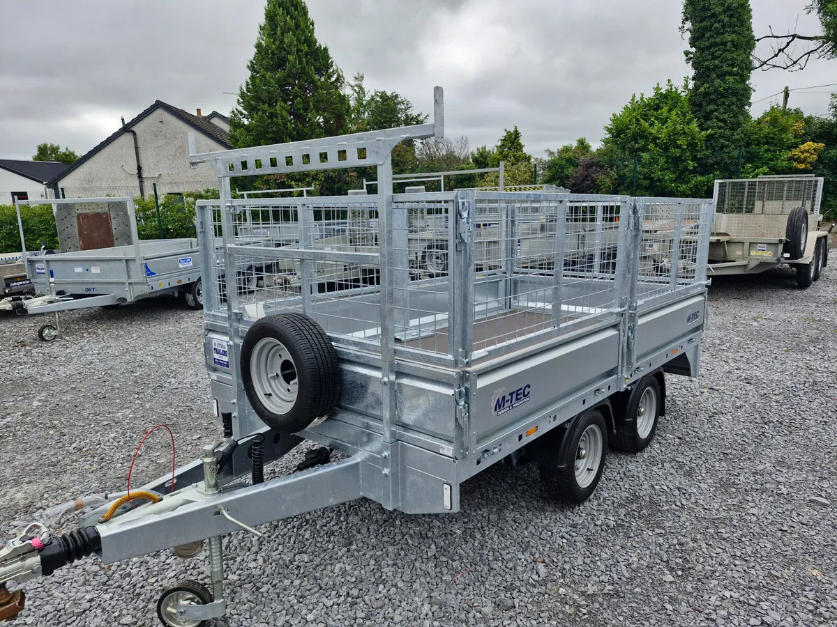 M-TEC  10' x 5'6"  DROPSIDES  TRAILER - Image 2