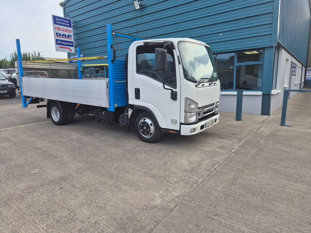 2019 ISUZU N35 DROPSIDE AND TAIL-LIFT - Image 1