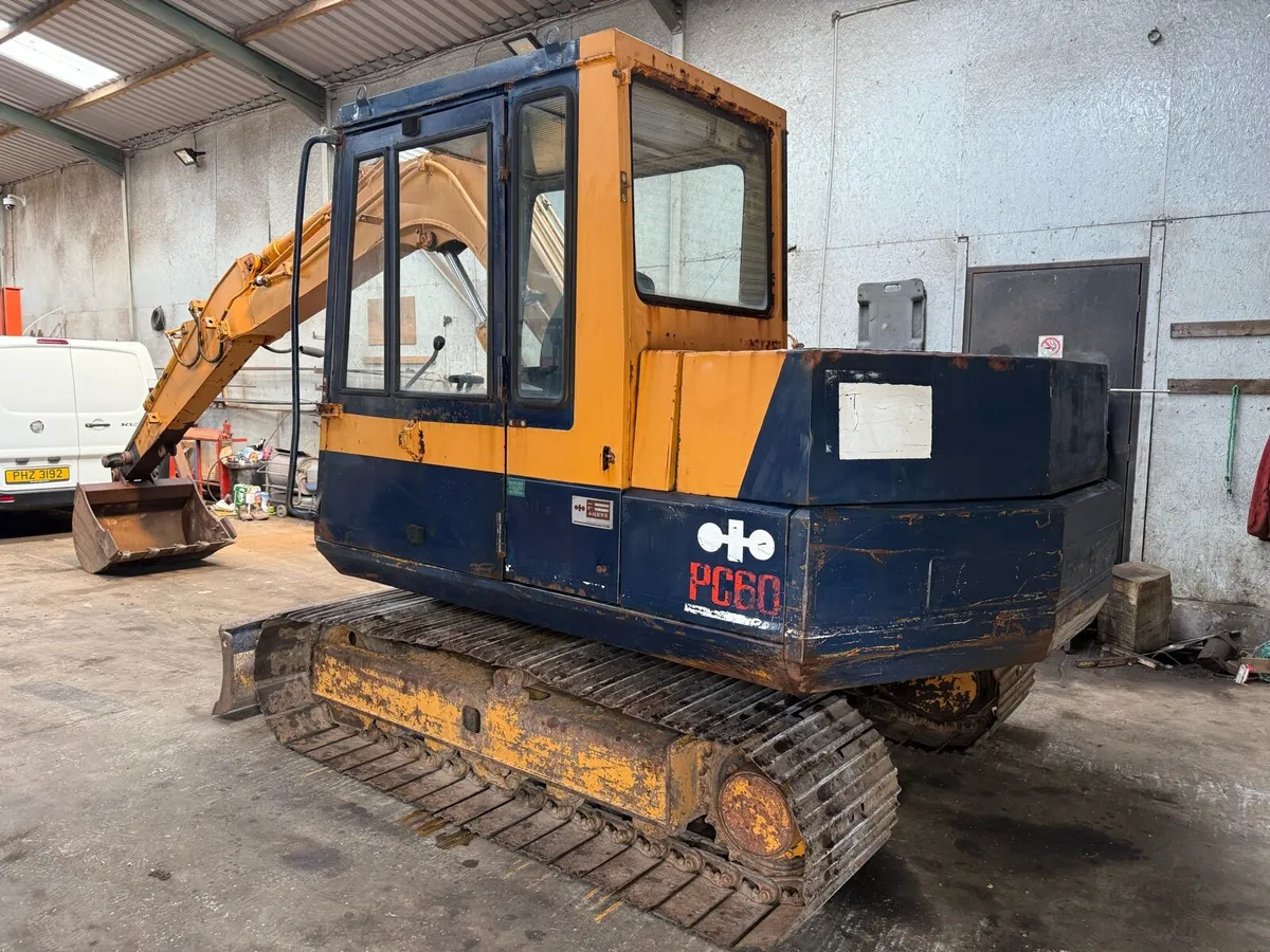 Komatsu PC 60 Excavator Digger JCB - Image 3
