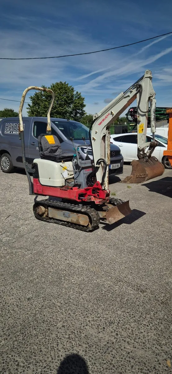 Takeuchi tb108   1000 hrs - Image 1