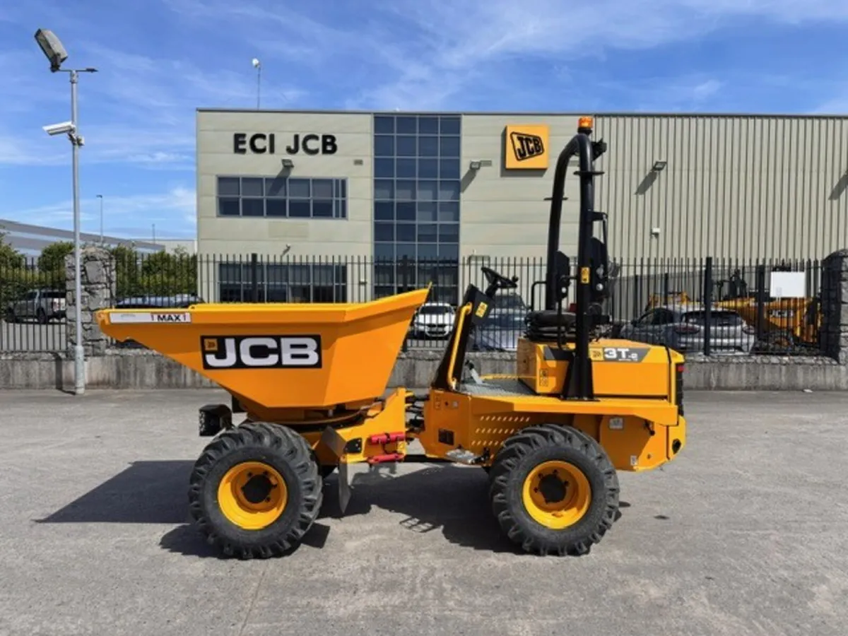 New JCB 3T Swivel Site Dumper - Image 1