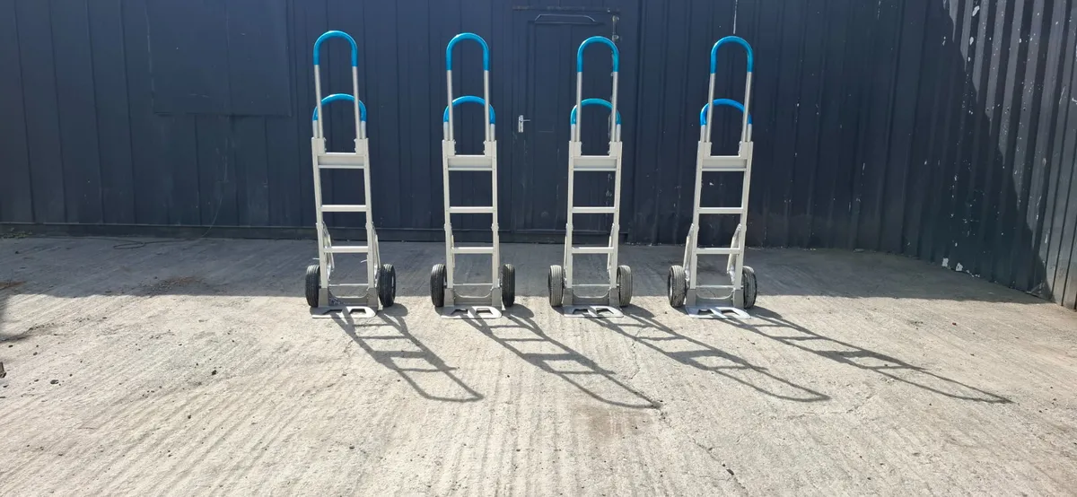 Aluminium Sack Truck with Stair Glides, 200kg Load - Image 1