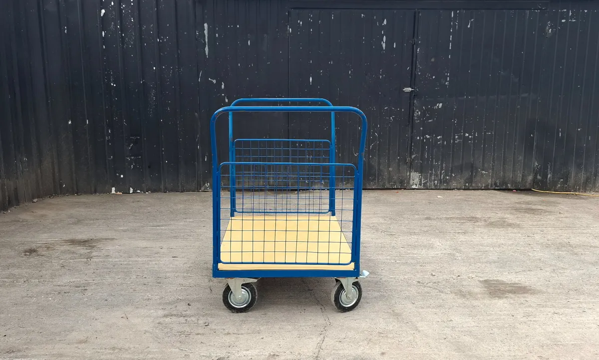 Heavy Duty Platform Truck – Mesh Front & Back - Image 3