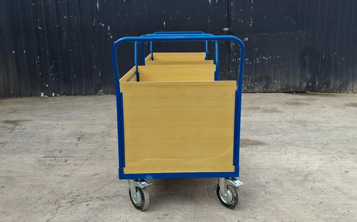 Heavy Duty Platform Truck - Wooden Panels - Image 3