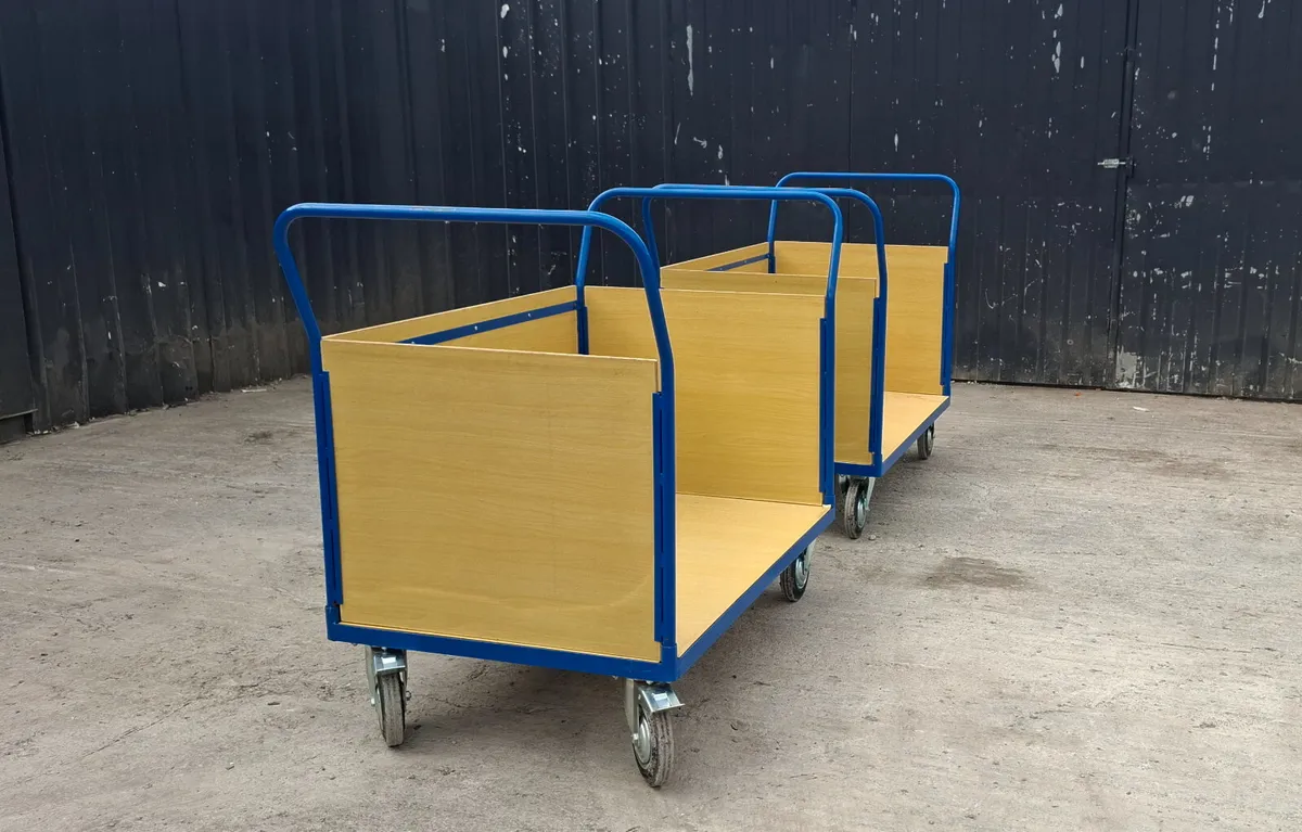 Heavy Duty Platform Truck - Wooden Panels - Image 1