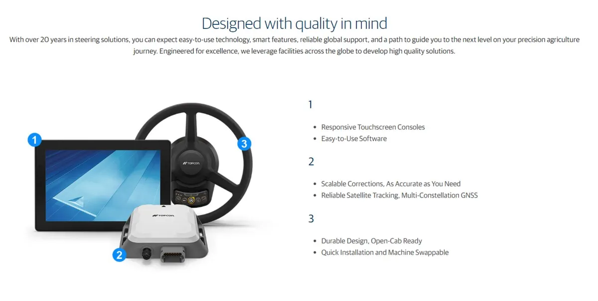 Topcon GPS Self Steering Unit Supplied and Fitted - Image 4