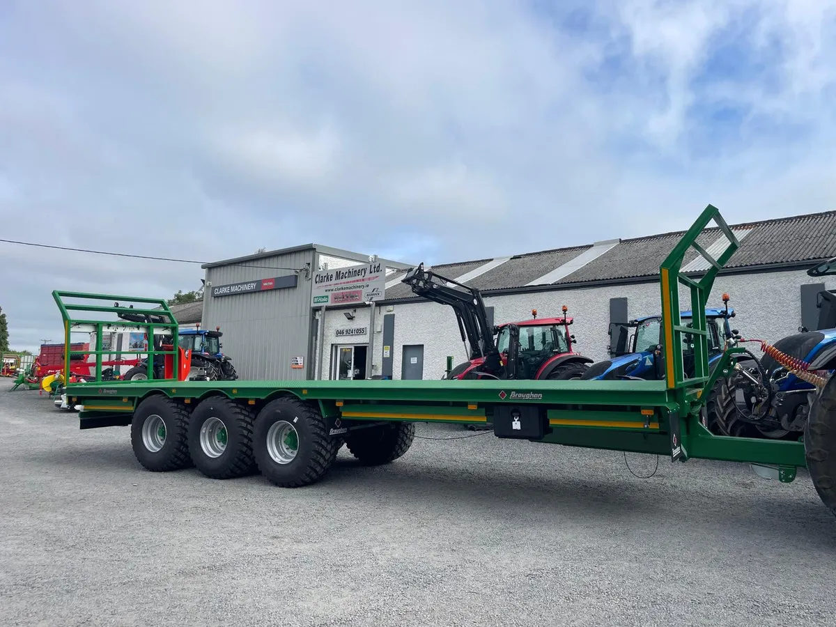 Broughan 34ft Tri Axle Bale Trailer Just In !!! - Image 4