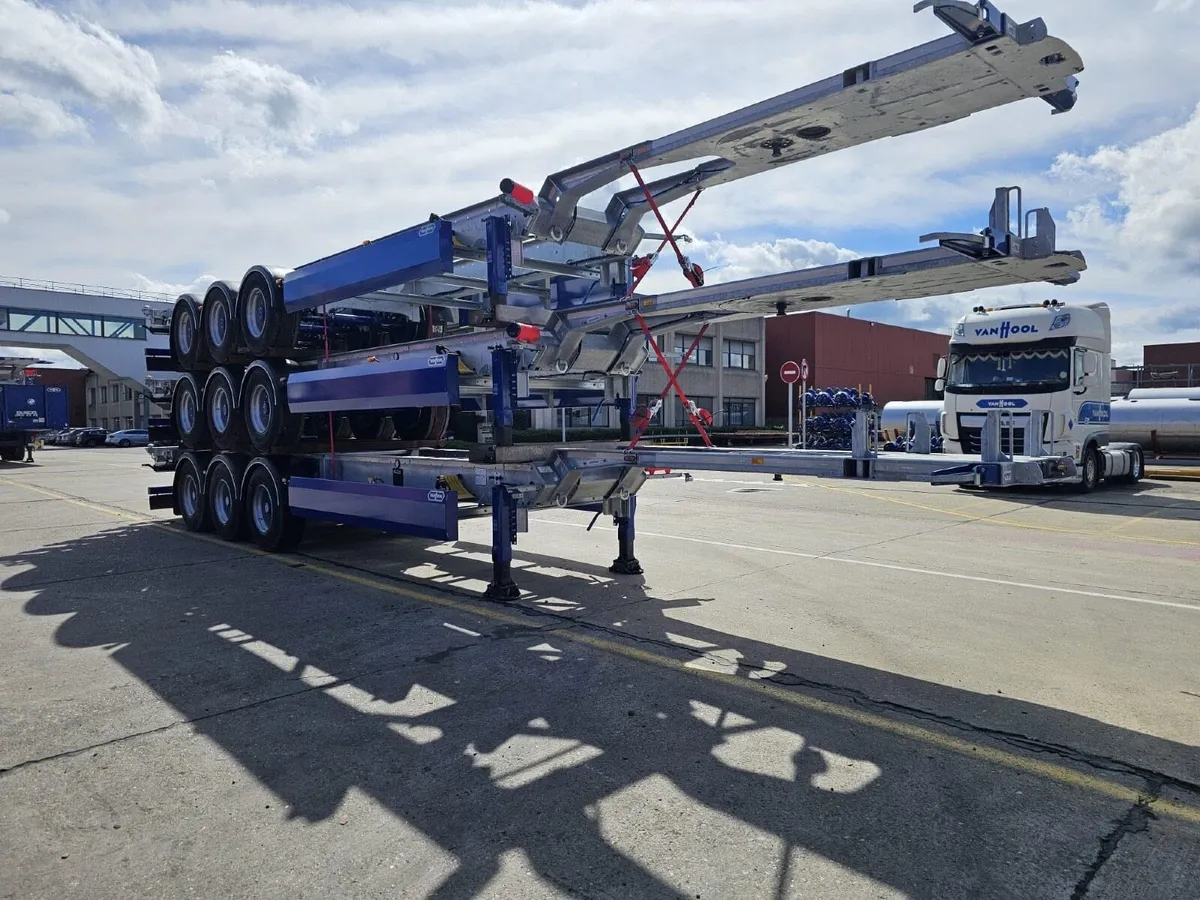 2025 VANHOOl 40/45 container chassis - Image 3