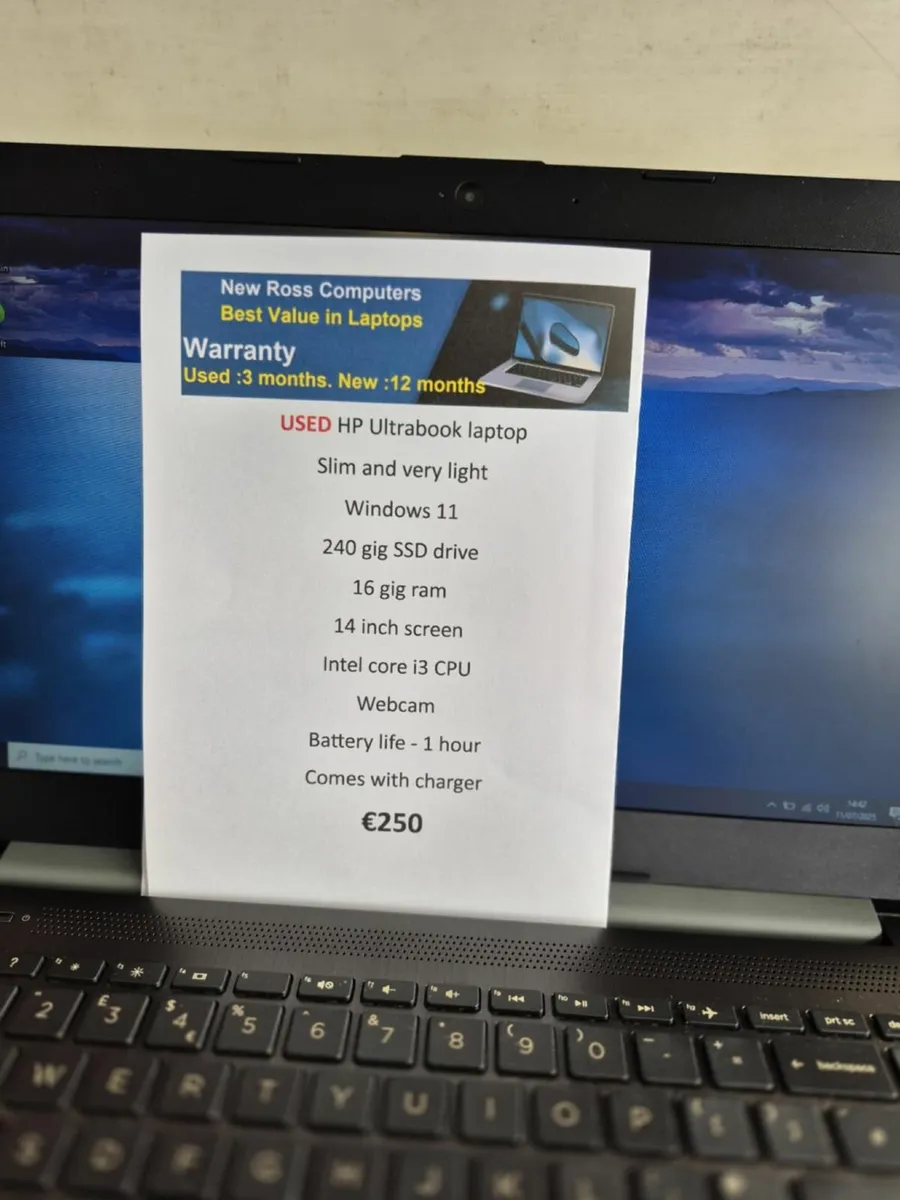 HP Ultrabook laptop - Image 3