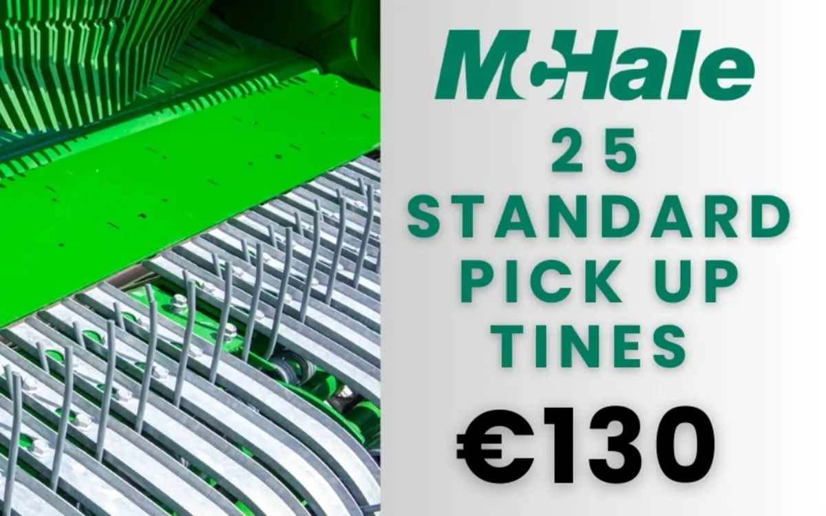 McHale HD Standard Pickup Reel Tine Refresh Bundle