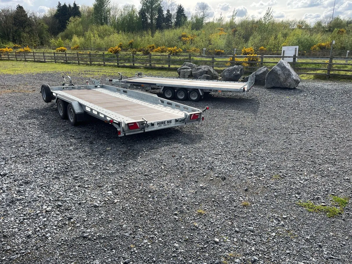 Car Transporter,Fixed,Tilt Bed Trailers Hire, Rent - Image 3
