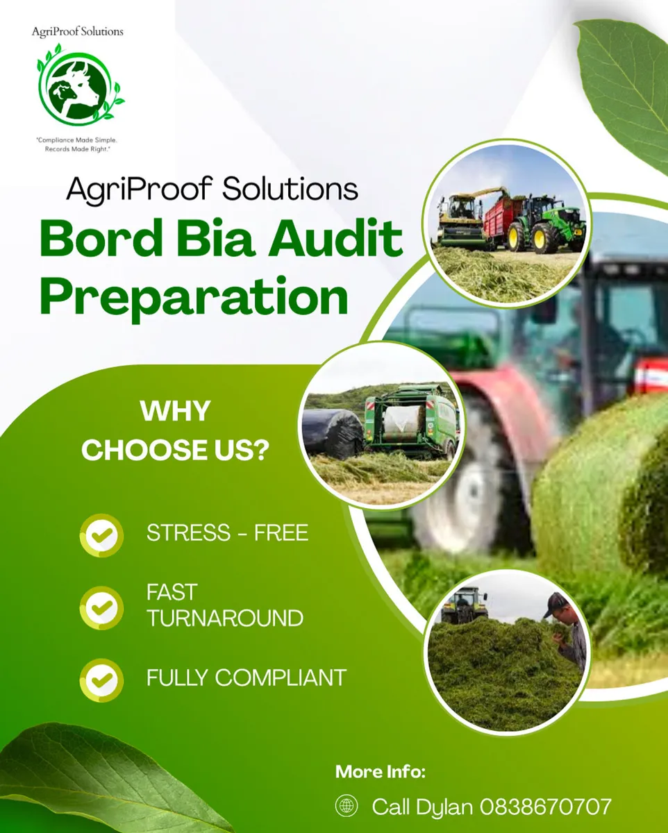 Bord Bia preparation & General farm paperwork - Image 1